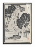 Lotus & Egret Harmony