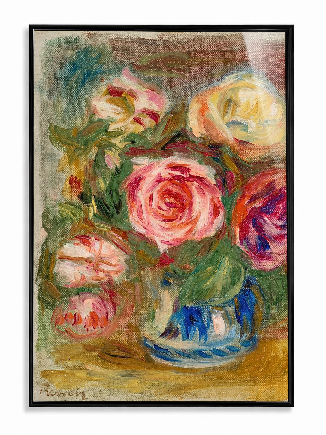 Vase of Roses