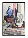 Blue Vessel Still Life